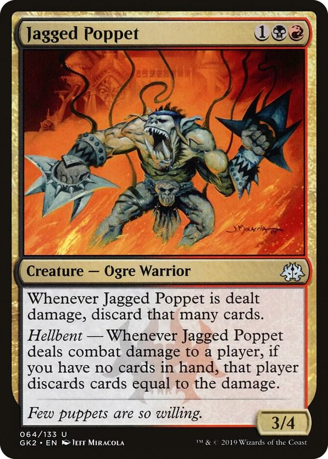 0064 Jagged Poppet U Ravnica Allegiance: Guild Kits