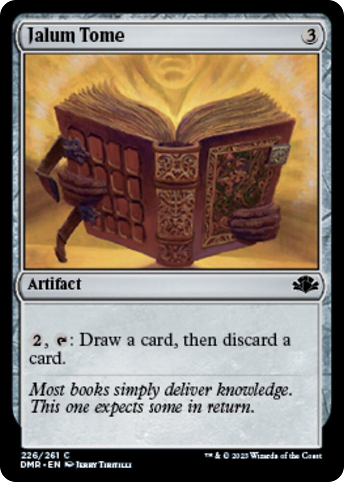 Jalum Tome #226 C - Dominaria Remastered Pokemon card