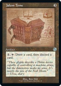 0087 Jalum Tome (Schematic) U The Brothers' War: Retro Frame Artifacts