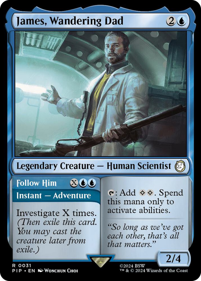 0031 James, Wandering Dad R Universes Beyond: Fallout