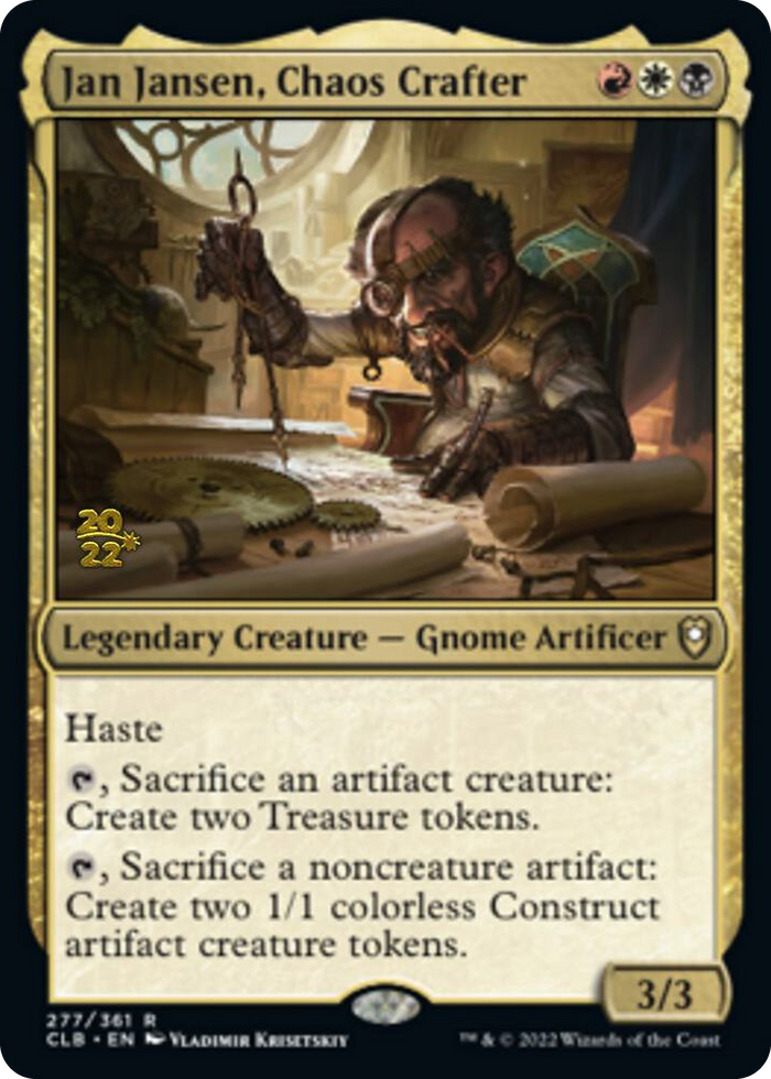 Jan Jansen, Chaos Crafter #277 R - Prerelease Cards Pokemon card