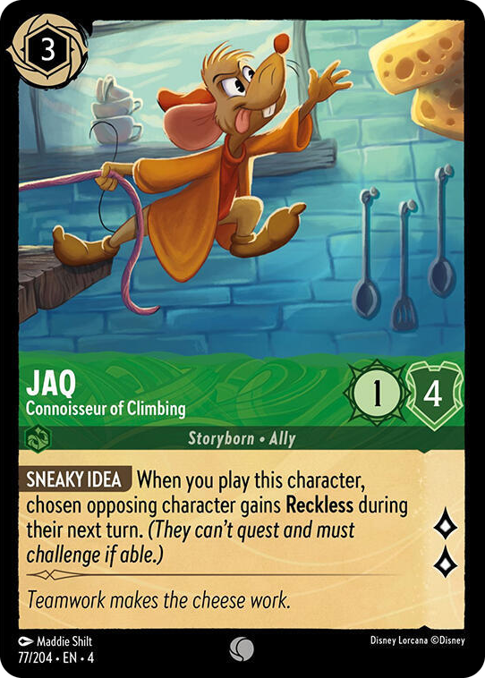 0077 Jaq - Connoisseur of Climbing Common Ursula's Return