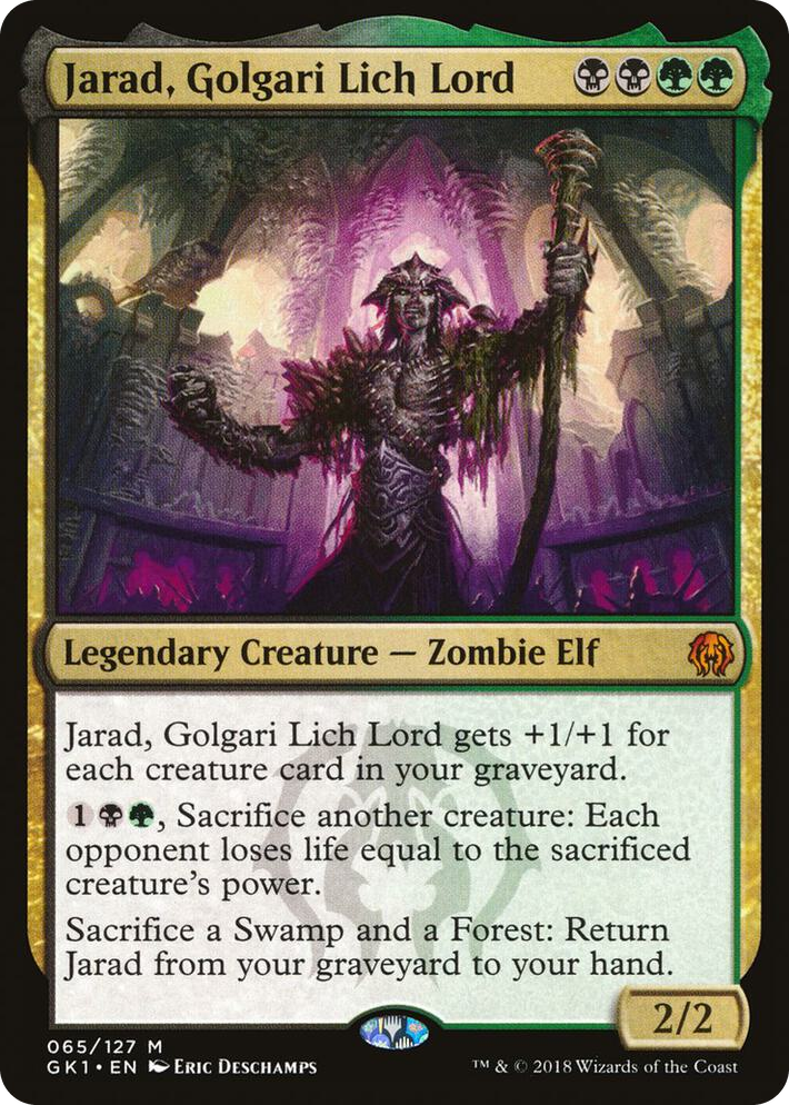 0065 Jarad, Golgari Lich Lord M Guilds of Ravnica: Guild Kits