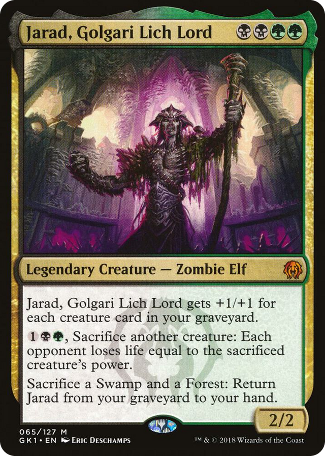 0065 Jarad, Golgari Lich Lord M Guilds of Ravnica: Guild Kits