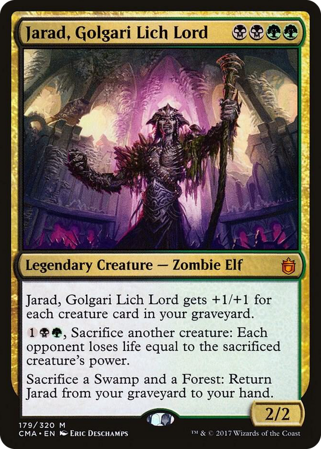 0179 Jarad, Golgari Lich Lord M Commander Anthology