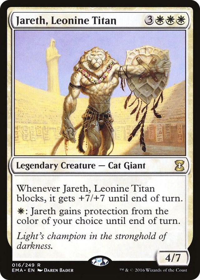 0016 Jareth, Leonine Titan R Eternal Masters