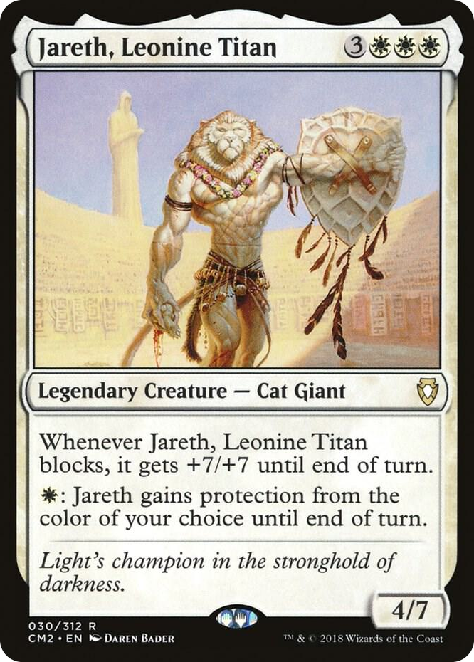 0030 Jareth, Leonine Titan R Commander Anthology Volume II