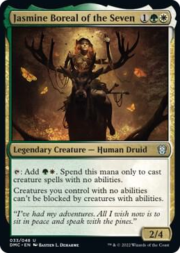 0033 Jasmine Boreal of the Seven U Commander: Dominaria United