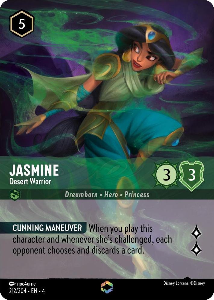 0212 Jasmine - Desert Warrior (Enchanted) Enchanted Ursula's Return