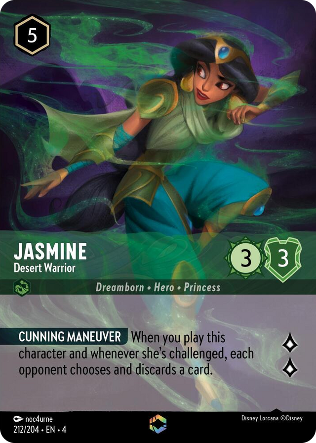0212 Jasmine - Desert Warrior (Enchanted) Enchanted Ursula's Return