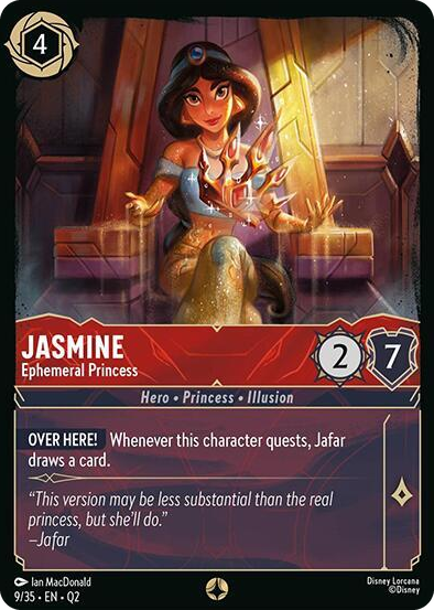 0009 Jasmine - Ephemeral Princess None Illumineer's Quest: Palace Heist