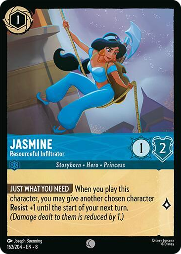 0162 Jasmine - Resourceful Infiltrator Common Reign of Jafar