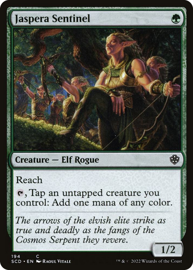 0194 Jaspera Sentinel C Starter Commander Decks