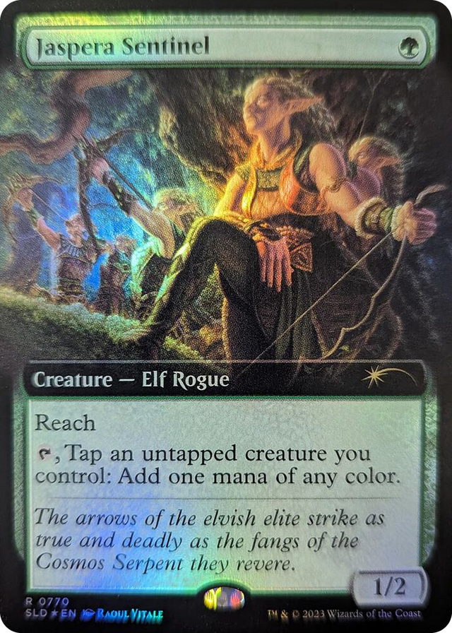 0770 Jaspera Sentinel (Extended Art) R Secret Lair Drop Series