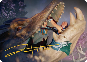 0053 Jaws of Defeat Art Card (53/54) (Gold-Stamped Signature) S Art Series: Tarkir: Dragonstorm