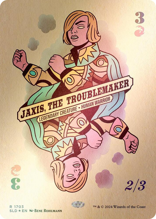1703 Jaxis, the Troublemaker (Rainbow Foil) R Secret Lair Drop Series