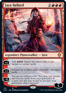 0175 Jaya Ballard M Commander 2021