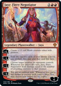 0133 Jaya, Fiery Negotiator M Dominaria United