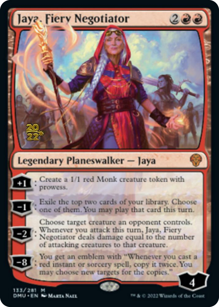 Jaya, Fiery Negotiator #133 M - Prerelease Cards Pokemon card