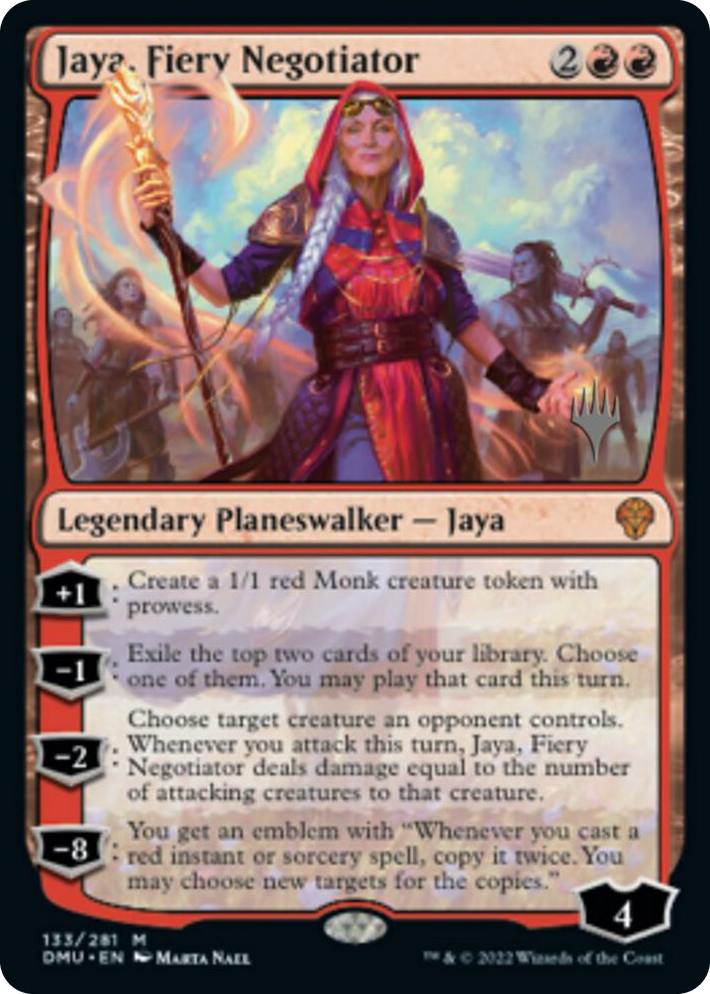 0133 Jaya, Fiery Negotiator M Promo Pack: Dominaria United
