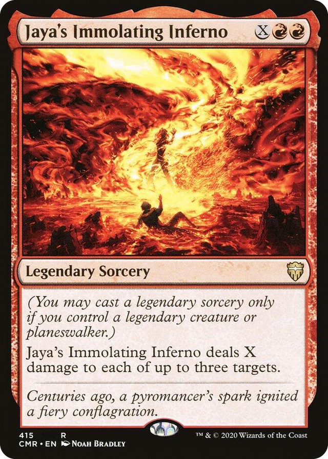 0415 Jaya's Immolating Inferno R Commander Legends