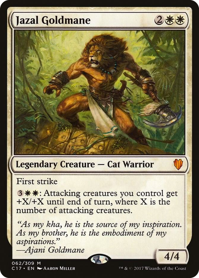 0062 Jazal Goldmane M Commander 2017