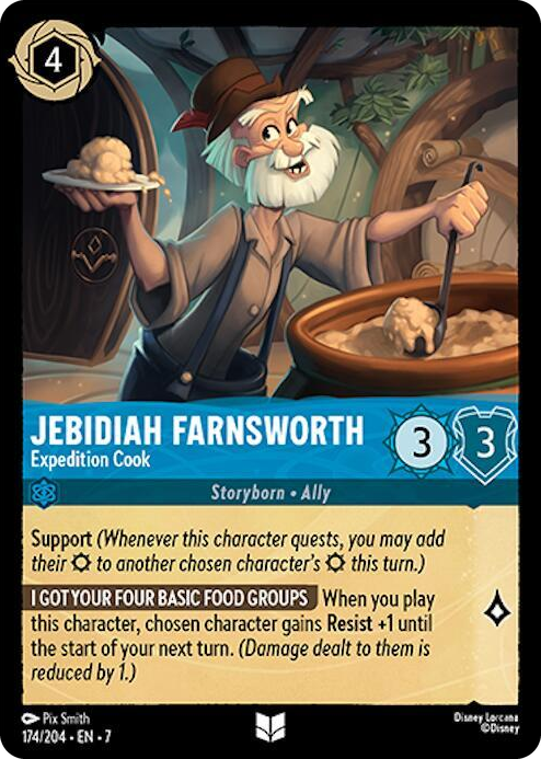 0174 Jebidiah Farnsworth - Expedition Cook Uncommon Archazia's Island