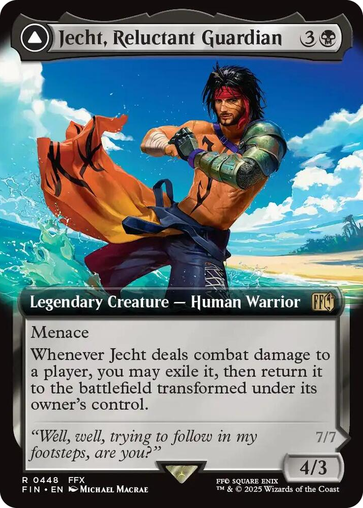 0448 Jecht, Reluctant Guardian (Extended Art) R FINAL FANTASY