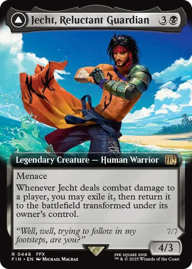 0448 Jecht, Reluctant Guardian (Extended Art) R FINAL FANTASY