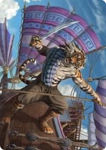 0048 Jedit Ojanen, Mercenary Art Card S Art Series: Dominaria United