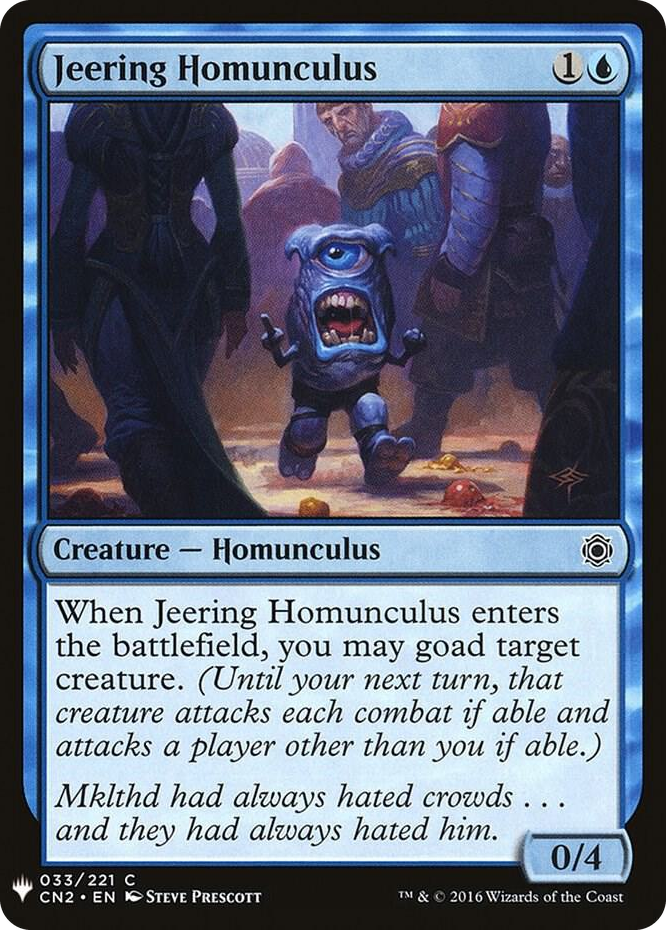 0033 Jeering Homunculus C The List Reprints