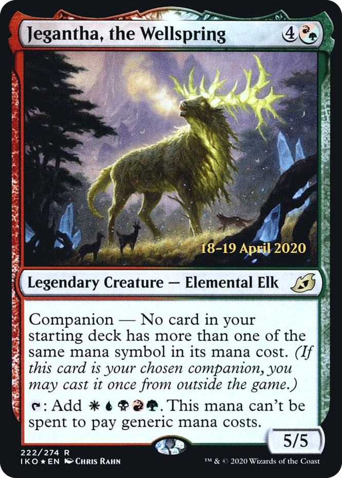 0222 Jegantha, the Wellspring R Prerelease Cards