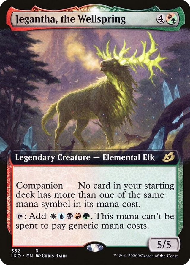 0352 Jegantha, the Wellspring (Extended Art) R Lair of Behemoths