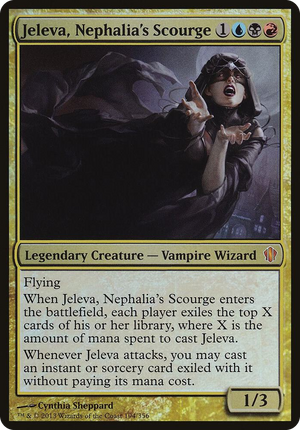 0194 Jeleva, Nephalia's Scourge (Commander 2013) S Oversize Cards