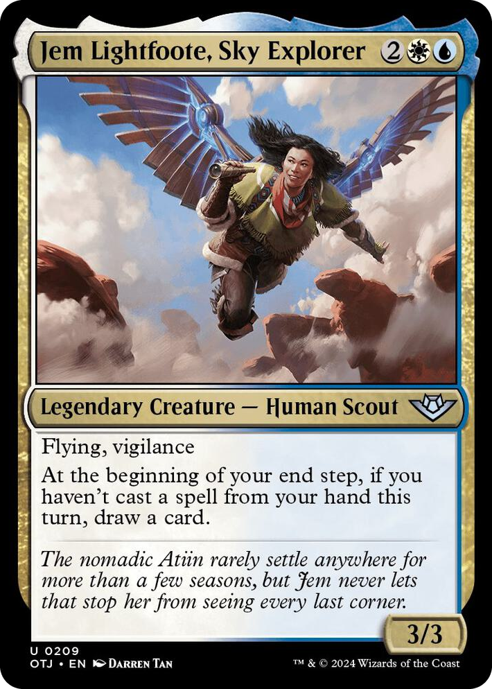 0209 Jem Lightfoote, Sky Explorer U Outlaws of Thunder Junction