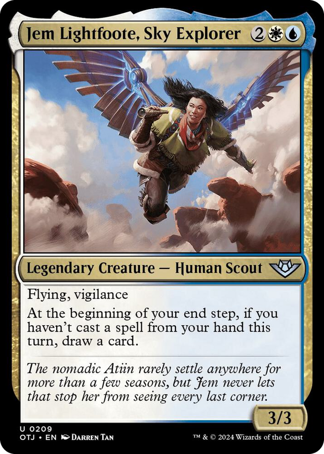 0209 Jem Lightfoote, Sky Explorer U Outlaws of Thunder Junction