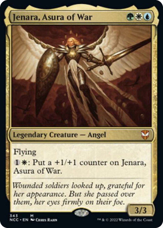 0343 Jenara, Asura of War M Commander: Streets of New Capenna