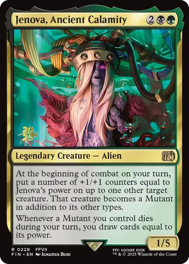 0228 Jenova, Ancient Calamity R Prerelease Cards