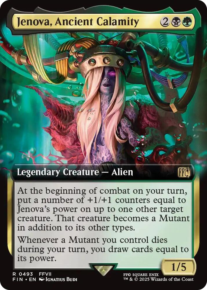 0493 Jenova, Ancient Calamity (Extended Art) R FINAL FANTASY