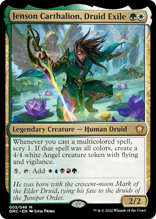 0003 Jenson Carthalion, Druid Exile M Commander: Dominaria United