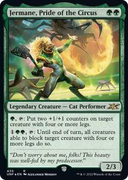 0430 Jermane, Pride of the Circus (Galaxy Foil) R Unfinity