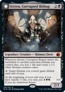 0109 Jerren, Corrupted Bishop M Innistrad: Midnight Hunt