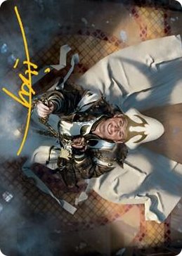 0037 Jerren, Corrupted Bishop Art Card (Gold-Stamped Signature) S Art Series: Innistrad: Midnight Hunt