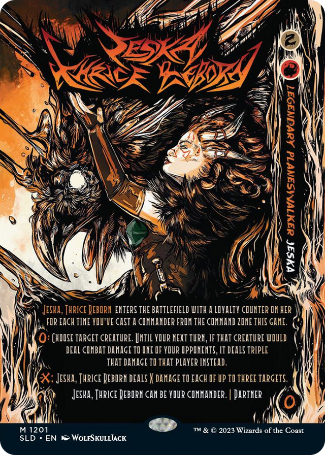 1201 Jeska, Thrice Reborn M Secret Lair Drop Series