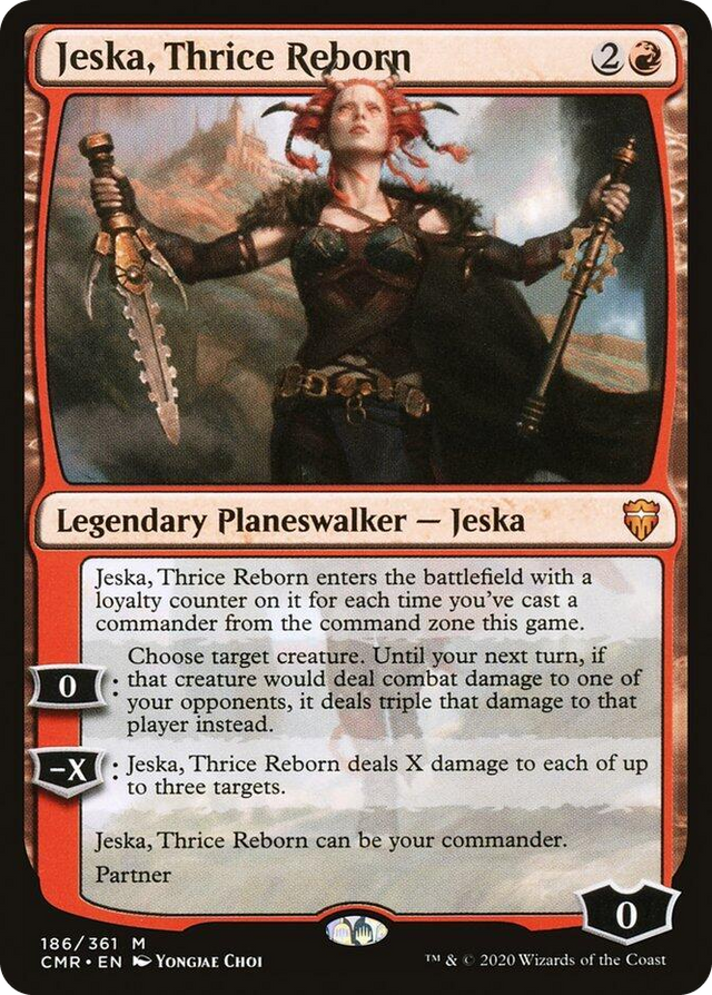 0186 Jeska, Thrice Reborn M Commander Legends
