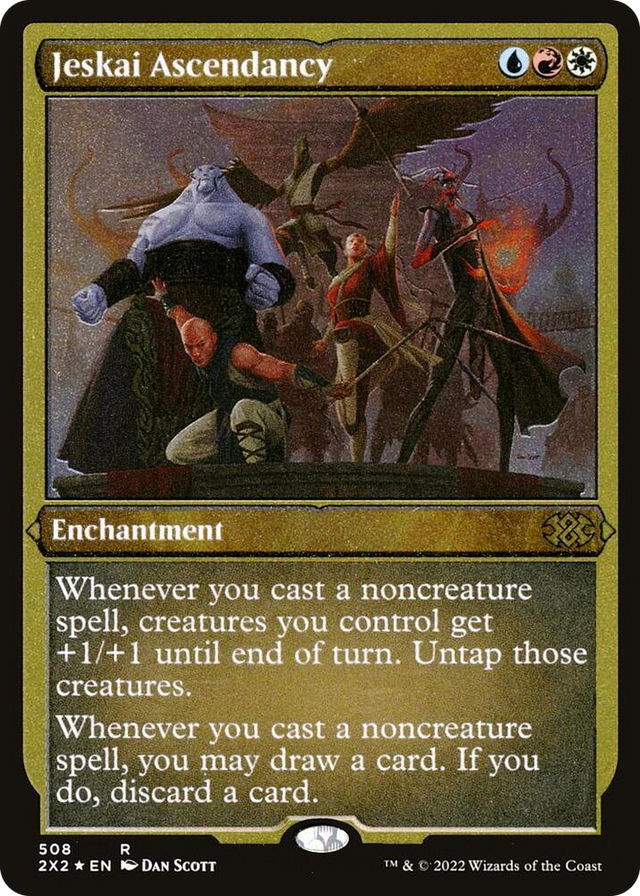 0508 Jeskai Ascendancy (Foil Etched) R Double Masters 2022
