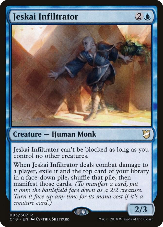 0093 Jeskai Infiltrator R Commander 2018