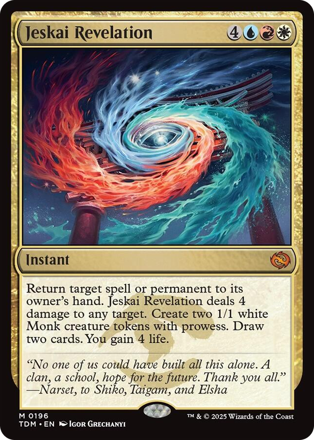 0196 Jeskai Revelation M Dragonstorm