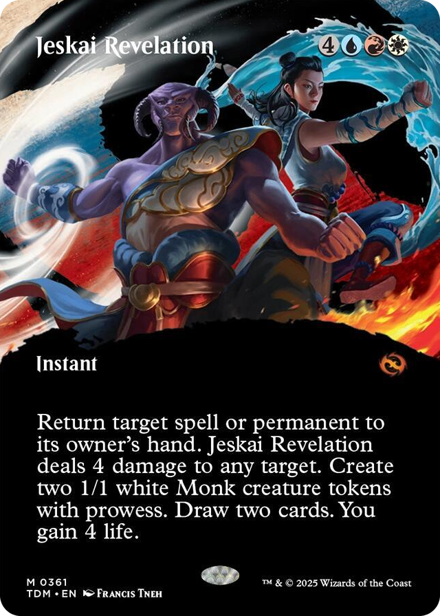 0361 Jeskai Revelation (Borderless) M Dragonstorm