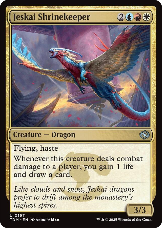 0197 Jeskai Shrinekeeper U Dragonstorm